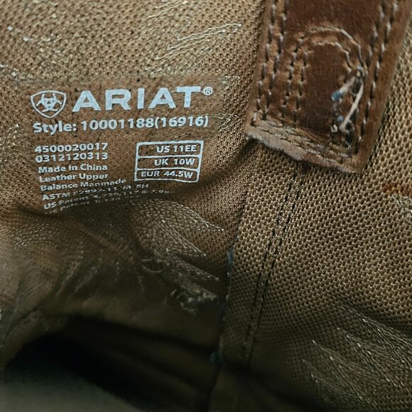 Ariat WorkHog Pull-on Work Boot - Picture 6 of 7